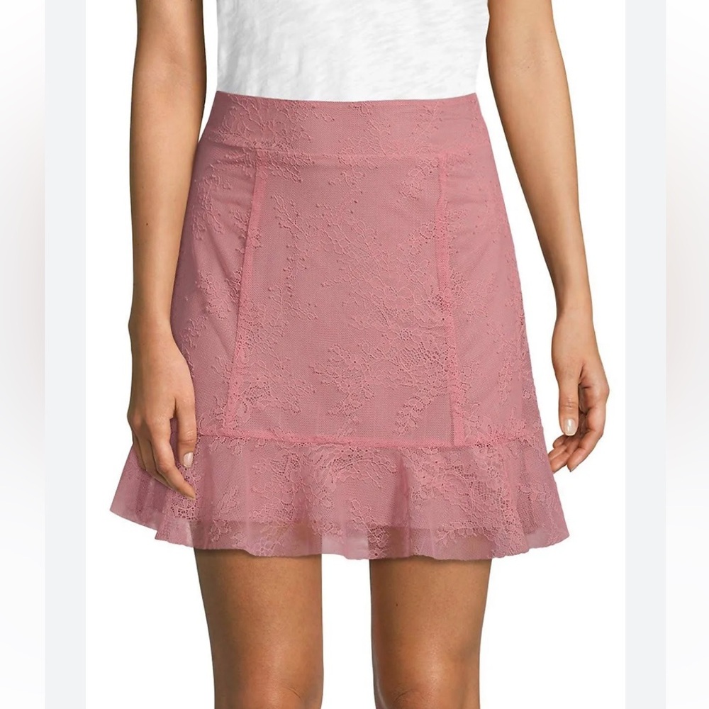 FOR LOVE & LEMONS Bianca Mini Skirt Size Large NWT